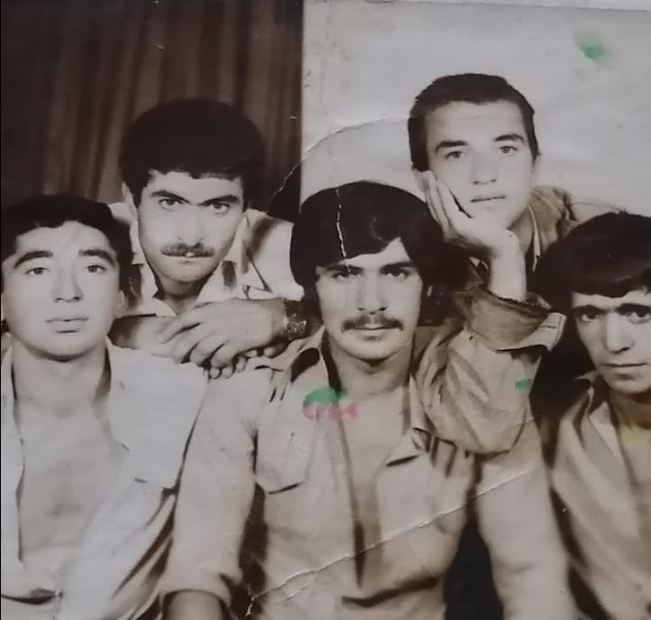 (Soldan sağa) Cemal Doğan (Çatalyaka), Ali Dikme (Löriz), Hüseyin Arslan (Salördek), Haydar Düzgün (Çatalyaka), Hasan Doğan (Zurnacı Hıdır’ın oğlu). 